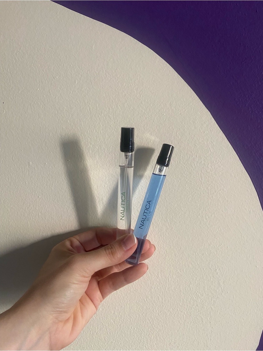 2x 10ml Nautica Eau de Toilette Spray - Green and Blue
